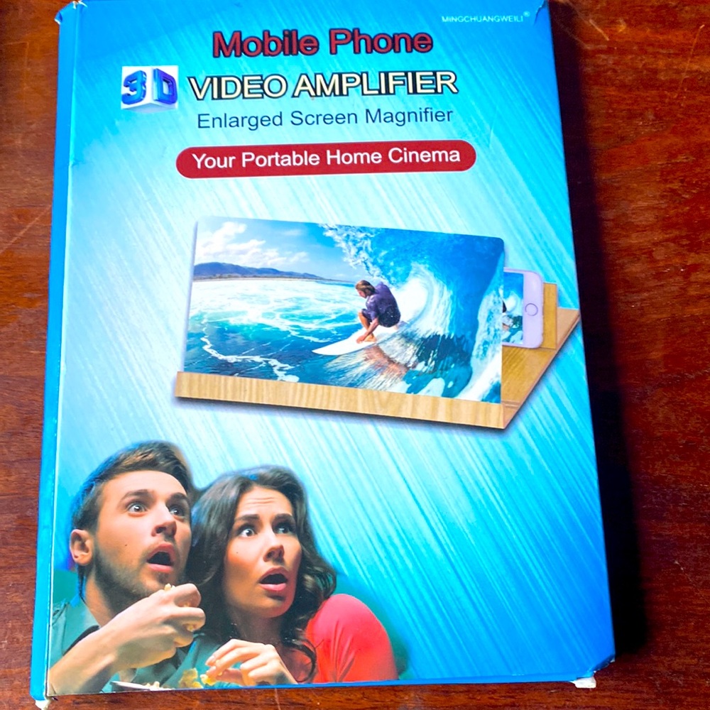 Mobile Phone 3D Video Amplifier